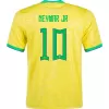 NEYMAR JR #10 Brazil Home Soccer Jersey 2022 - Soccerdeal