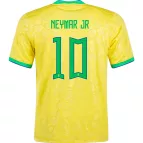 NEYMAR JR #10 Brazil Home Soccer Jersey 2022 - soccerdealshop