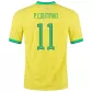 Authentic P.Coutinho #11 Brazil Home Soccer Jersey 2022 - soccerdeal