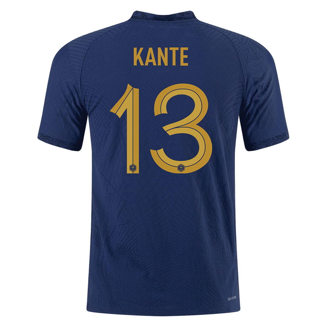 Authentic KANTE #13 France Home Soccer Jersey 2022 - soccerdeal