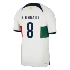Authentic B.FERNANDES #8 Portugal Away Soccer Jersey 2022 - soccerdealshop