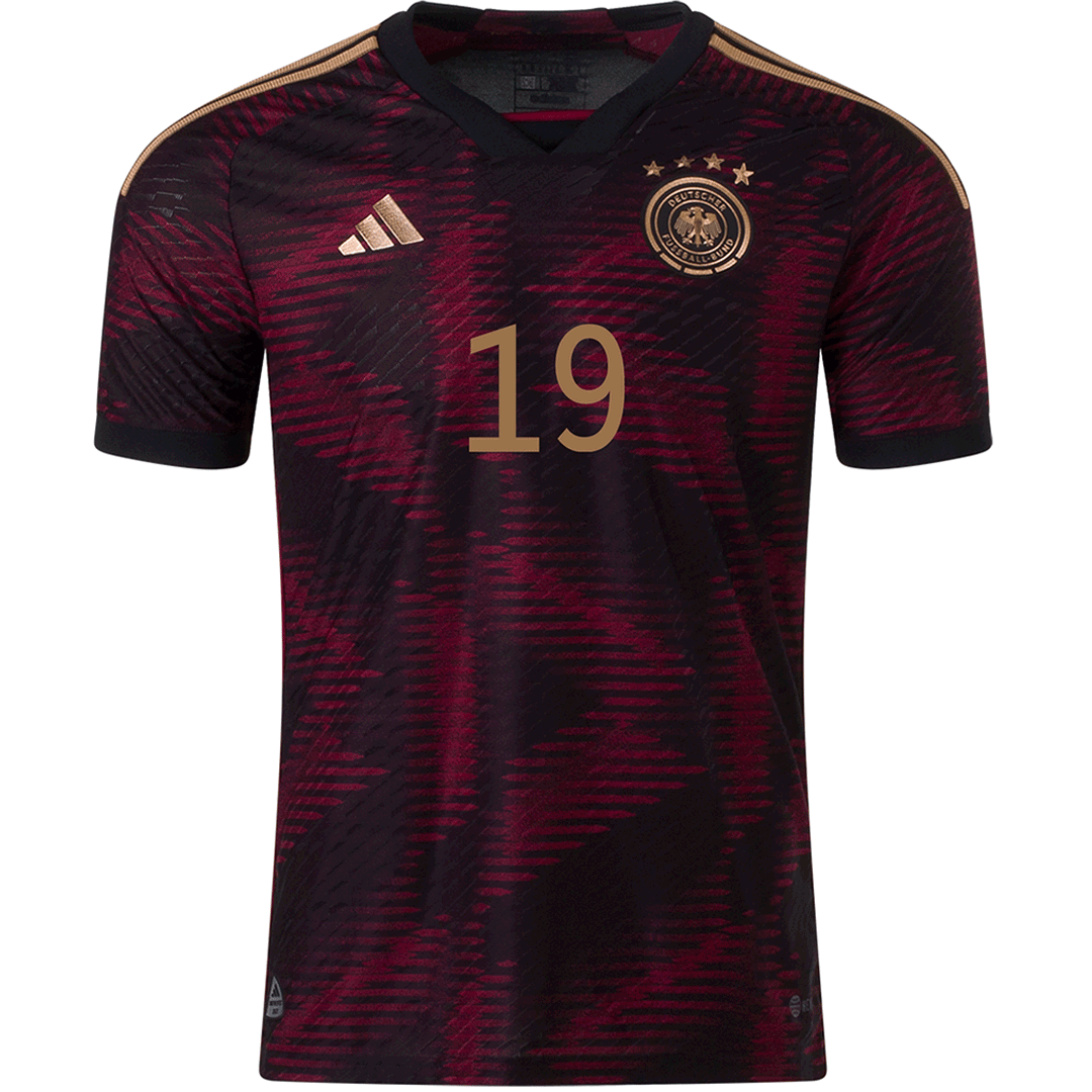 Authentic SANÉ #9 Germany Away Soccer Jersey 2022 - soccerdeal