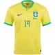 G.JESUS #19 Brazil Home Soccer Jersey 2022 - soccerdeal
