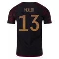 Authentic MÜLLER #13 Germany Away Soccer Jersey 2022 - soccerdealshop