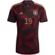 SANÉ #19 Germany Away Soccer Jersey 2022 - soccerdeal