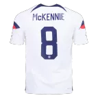 Authentic McKENNIE #8 USA Home Soccer Jersey 2022 - soccerdealshop