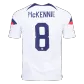 Authentic McKENNIE #8 USA Home Soccer Jersey 2022 - soccerdeal