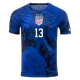 MORGAN #13 USA Away Soccer Jersey 2022 - soccerdeal