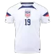 DUNN #19 USA Home Soccer Jersey 2022 - soccerdeal