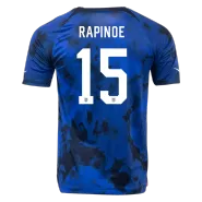 RAPINOE #15 USA Away Soccer Jersey 2022 - soccerdealshop