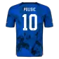 Authentic PULISIC #10 USA Away Soccer Jersey 2022 - soccerdeal