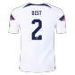 Authentic DEST #2 USA Home Soccer Jersey 2022 - soccerdealshop