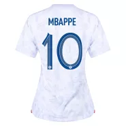 Women's MBAPPE #10 France Away Soccer Jersey 2022 - soccerdeal