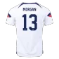 MORGAN #13 USA Home Soccer Jersey 2022 - soccerdealshop