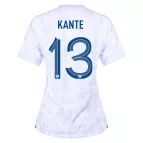 Women's KANTE #13 France Away Soccer Jersey 2022 - soccerdealshop