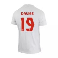 DAVIES #19 Canada Away Soccer Jersey 2021/22 - soccerdealshop