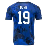 DUNN #19 USA Away Soccer Jersey 2022 - soccerdealshop