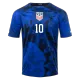 PULISIC #10 USA Away Soccer Jersey 2022 - soccerdeal