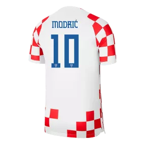 MODRIĆ #10 Croatia Home Soccer Jersey 2022 - soccerdeal