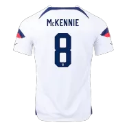 McKENNIE #8 USA Home Soccer Jersey 2022 - soccerdeal