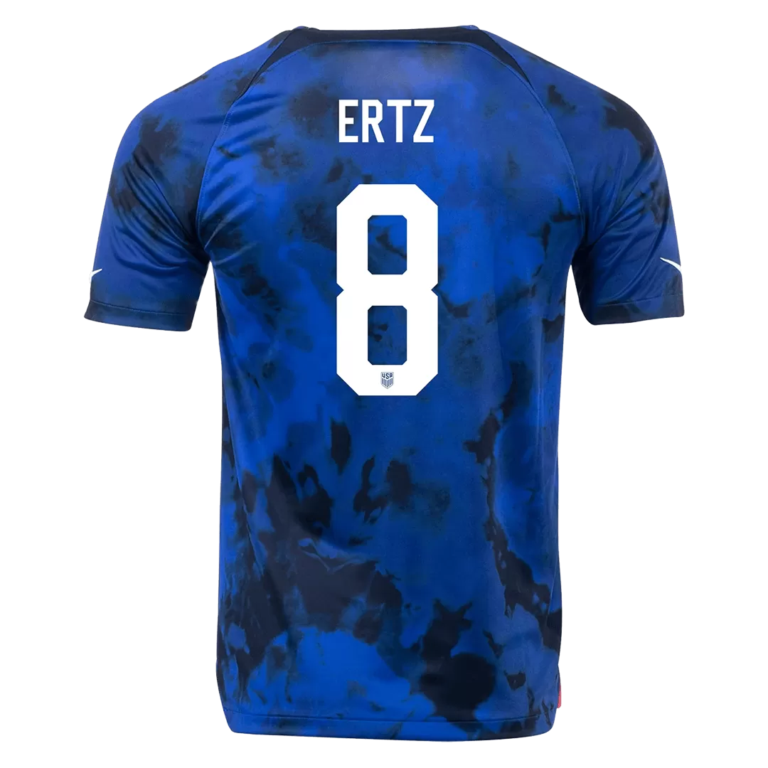 ERTZ 8 USA Away Soccer Jersey 2022