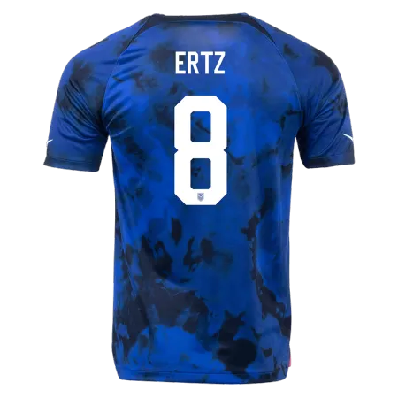 ERTZ #8 USA Away Soccer Jersey 2022 - soccerdeal
