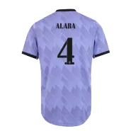 Authentic ALABA #4 Real Madrid Away Soccer Jersey 2022/23 - soccerdealshop