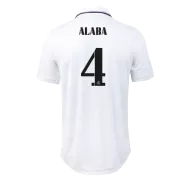 Authentic ALABA #4 Real Madrid Home Soccer Jersey 2022/23 - soccerdealshop