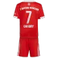 Kid's GNABRY #7 Bayern Munich Home Soccer Jersey Kit(Jersey+Shorts) 2022/23 - soccerdealshop
