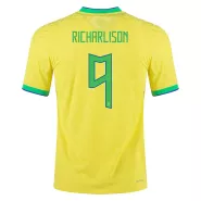 Authentic RICHARLISON #9 Brazil Home Soccer Jersey 2022 - soccerdealshop