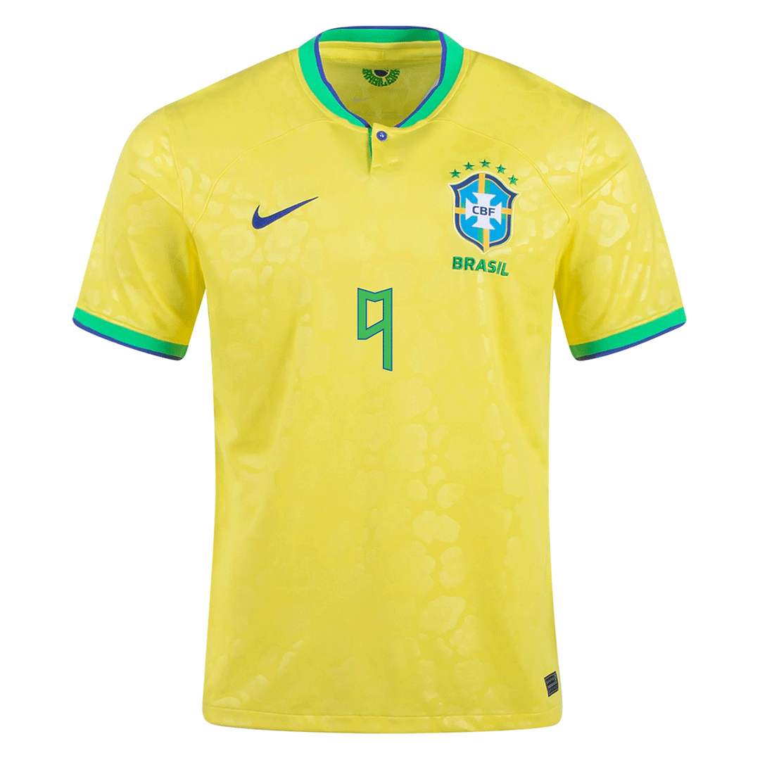 RICHARLISON #9 Brazil Home Soccer Jersey 2022 - soccerdeal