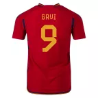 Authentic GAVI #9 Spain Home Soccer Jersey 2022 - soccerdealshop