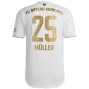 Authentic MÜLLER #25 Bayern Munich Away Soccer Jersey 2022/23 - soccerdealshop
