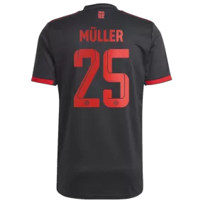 MÜLLER #25 Bayern Munich Third Away 2022/23 - soccerdeal