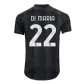 Authentic DI MARIA #22 Juventus Away Soccer Jersey 2022/23 - soccerdealshop