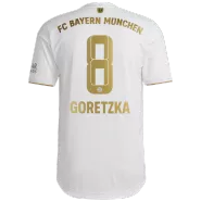 Authentic GORETZKA #8 Bayern Munich Away Soccer Jersey 2022/23 - soccerdealshop