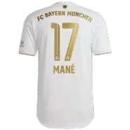 Authentic MANÉ #17 Bayern Munich Away Soccer Jersey 2022/23 - soccerdealshop