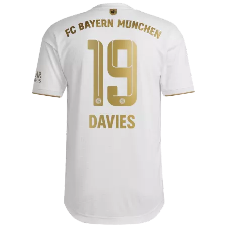 Authentic DAVIES #19 Bayern Munich Away Soccer Jersey 2022/23 - soccerdeal