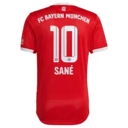 Authentic SANÉ #10 Bayern Munich Home Soccer Jersey 2022/23 - soccerdealshop