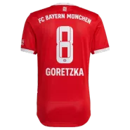 Authentic GORETZKA #8 Bayern Munich Home Soccer Jersey 2022/23 - soccerdealshop
