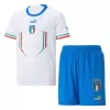 Kid's Italy Away Soccer Jersey Kit(Jersey+Shorts) 2022 - Soccerdeal