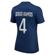 Women's SERGIO RAMOS #4 PSG Home Soccer Jersey 2022/23 - soccerdealshop