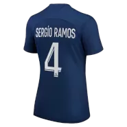 Women's SERGIO RAMOS #4 PSG Home Soccer Jersey 2022/23 - soccerdealshop