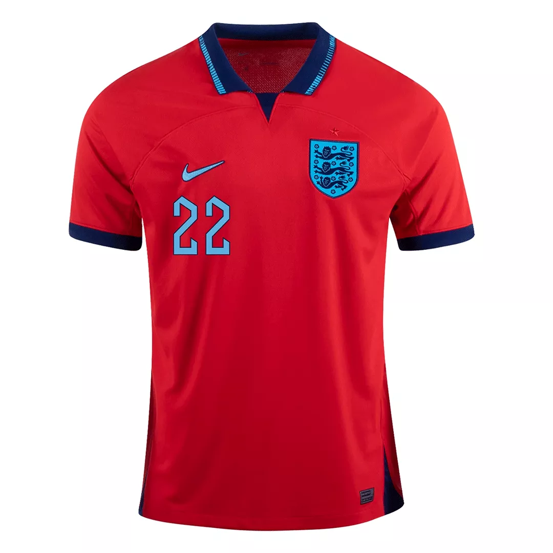 BELLINGHAM #22 England Away Soccer Jersey 2022 - soccerdeal