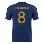 Authentic TCHOUAMENI #8 France Home Soccer Jersey 2022 - soccerdealshop
