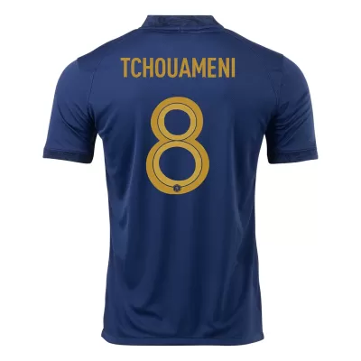 TCHOUAMENI #8 France Home Soccer Jersey 2022 - Soccerdeal