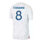 Authentic TCHOUAMENI #8 France Away Soccer Jersey 2022 - soccerdealshop