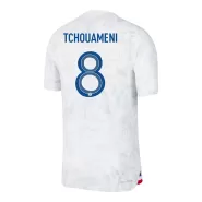 Authentic TCHOUAMENI #8 France Away Soccer Jersey 2022 - soccerdealshop