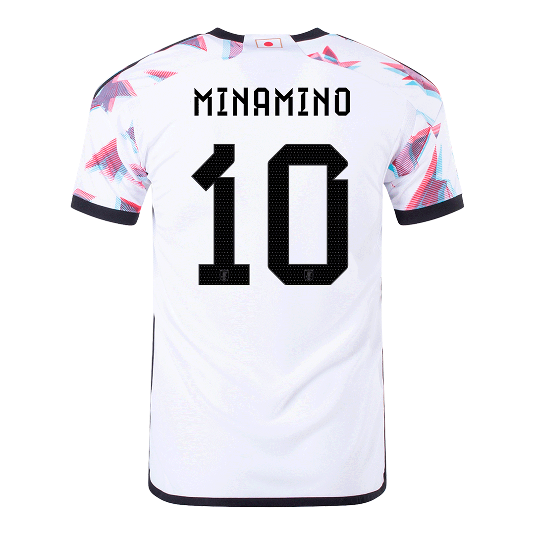 MINAMINO #10 Japan Away Soccer Jersey 2022 - soccerdeal