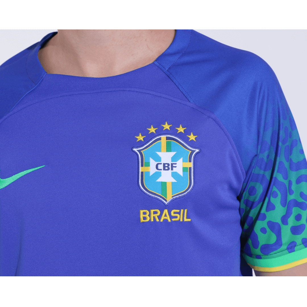 Brazil Away Soccer Jersey 2022 - World Cup 2022 - soccerdeal